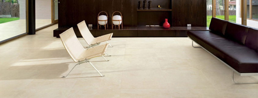 how should the living room floor tile modelling be designed