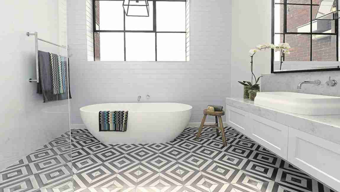 How To Tiling A Bathroom Floor Tiles Barana - How To Get Paint Off Bathroom Tiles