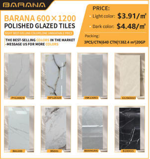 600×1200 Polished Glazed Tiles Promotion - Aug 13, 2026