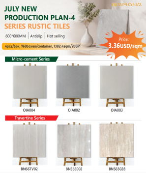 New promotion for rustic ceramic tiles - July, 2026