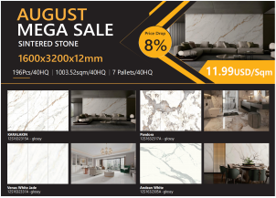 Sintered stone slabs tiles promotion - July 29, 2026