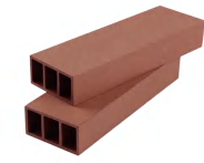 80x40 square timber